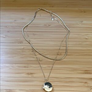 Elegant Gold locket Necklace